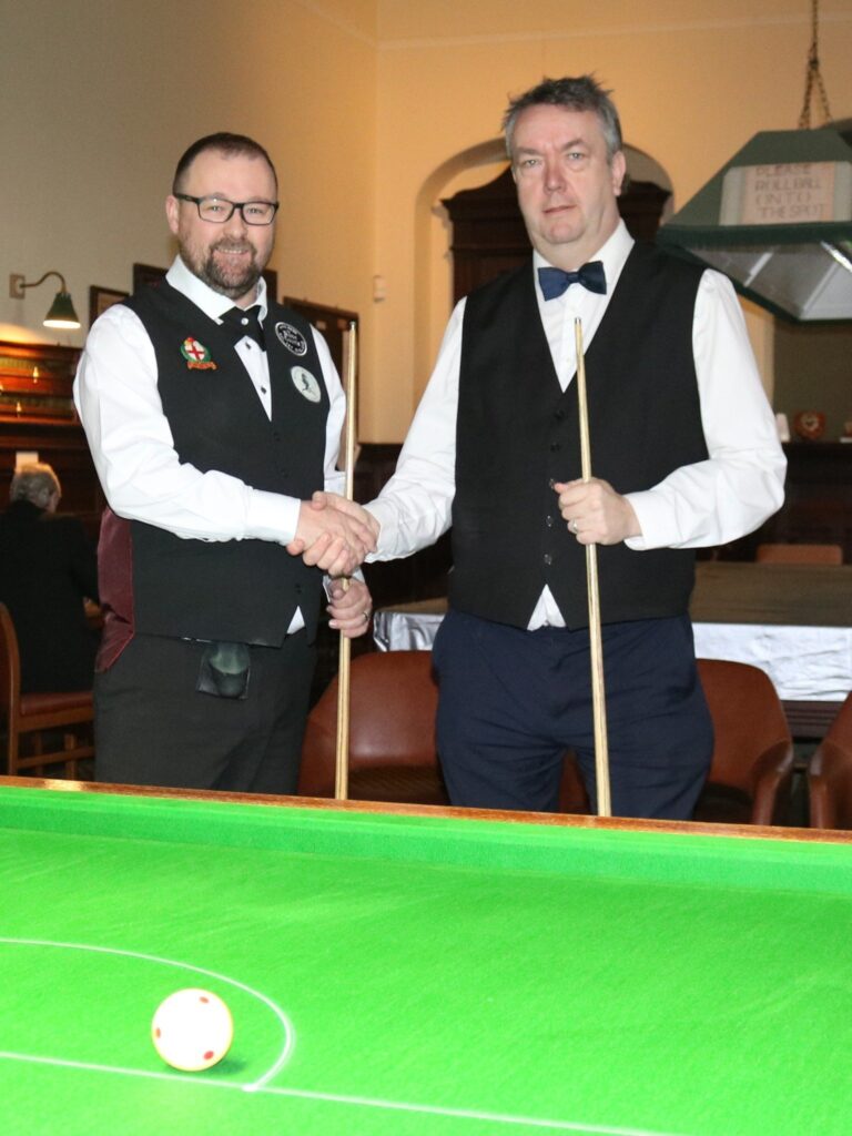 English Amateur Finalists Rob Hall (Left) and John Mullane (Right)